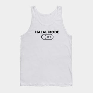 ISLAM HALAL MODE ON Tank Top